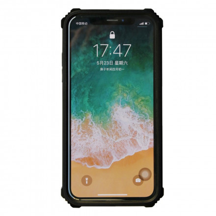 Funda desmontable para iPhone X / XS con soporte extraíble