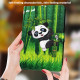 Samsung Galaxy Tab S7 Funda de polipiel Panda