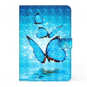 Samsung Galaxy Tab S7 Funda de polipiel Mariposas