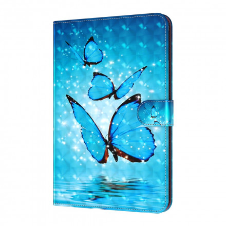 Samsung Galaxy Tab S7 Funda de polipiel Mariposas