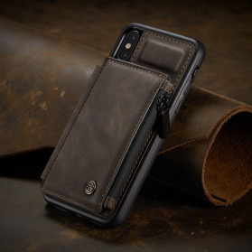 Funda de cartera estilo iPhone X / XS CASEME