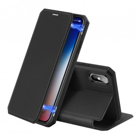 Flip Cover iPhone XS Max Skin X Series DUX DUCIS