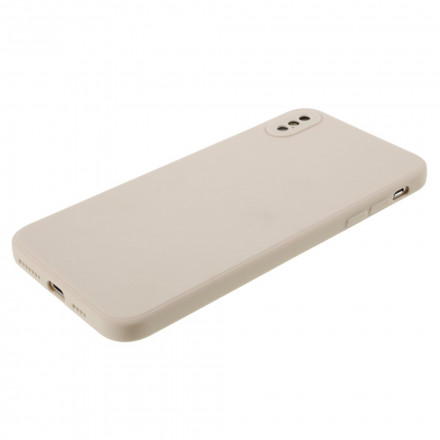 Funda de silicona rígida mate para el iPhone XS Max