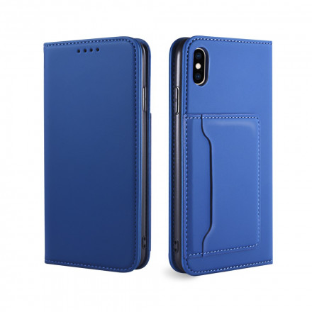 Funda abatible para iPhone XS Max con tarjetero