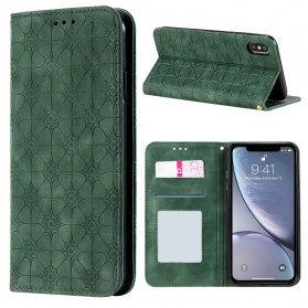 Flip Cover iPhone XS Max Flores Barrocas