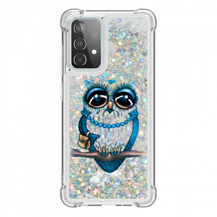 Samsung Galaxy A52 4G / A52 5G Funda Miss Owl Glitter