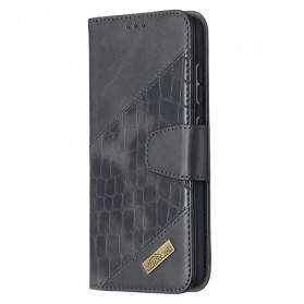 Funda Samsung Galaxy A52 4G / A52 5G Piel de Cocodrilo Efecto Clásico