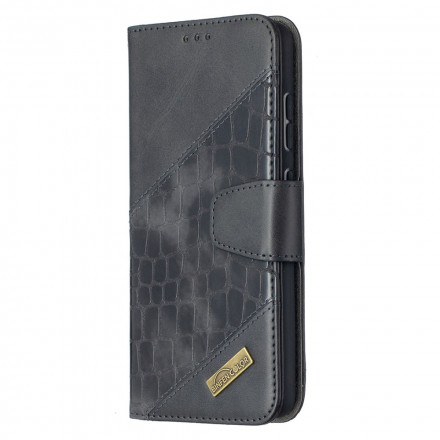 Funda Samsung Galaxy A52 4G / A52 5G Piel de Cocodrilo Efecto Clásico