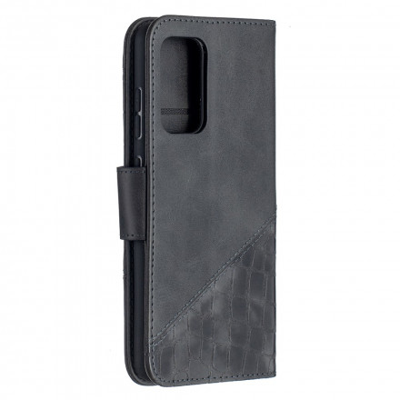 Funda Samsung Galaxy A52 4G / A52 5G Piel de Cocodrilo Efecto Clásico