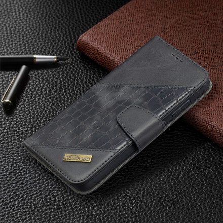 Funda Samsung Galaxy A52 4G / A52 5G Piel de Cocodrilo Efecto Clásico