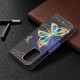 Funda de mariposa dorada para Samsung Galaxy A52 4G / A52 5G