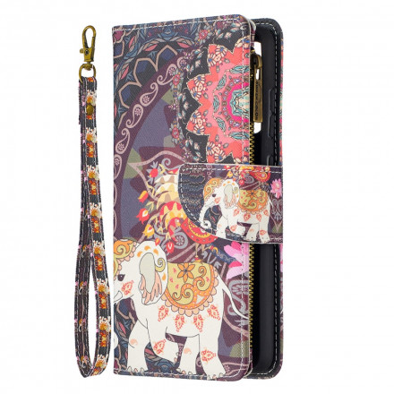 Funda con cremallera Samsung Galaxy A52 4G / A52 Elephant