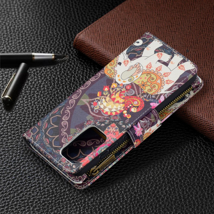 Funda con cremallera Samsung Galaxy A52 4G / A52 Elephant