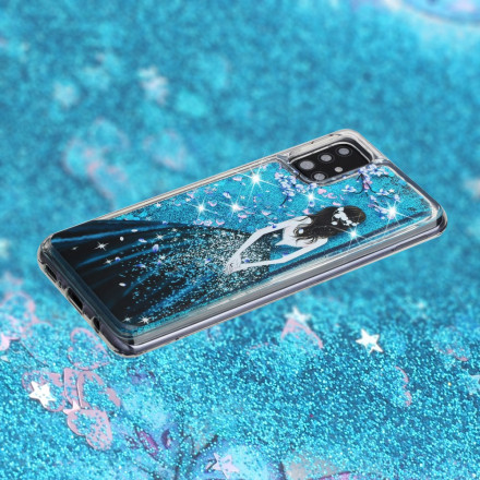 Samsung Galaxy A52 4G / A52 5G Estuche femenino de purpurina