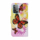 Funda Samsung Galaxy A52 4G / A52 5G Mariposas y flores de verano
