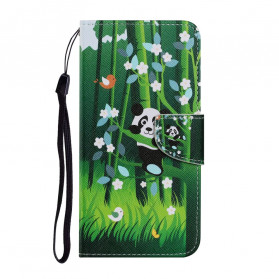 Samsung Galaxy A52 4G / A52 5G Funda Panda Walk