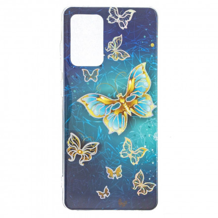 Samsung Galaxy A52 4G / A452 5G Funda con diseño de mariposa