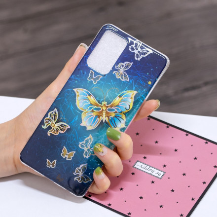 Funda Samsung Galaxy A52 4G / A452 5G Diseño de mariposa