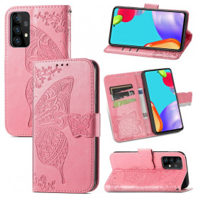 Funda de media mariposa para Samsung Galaxy A52 4G / A52 5G