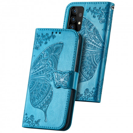 Funda de media mariposa para Samsung Galaxy A52 4G / A52 5G