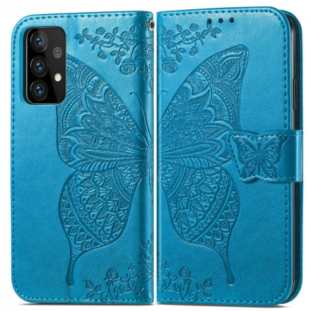 Funda de media mariposa para Samsung Galaxy A52 4G / A52 5G