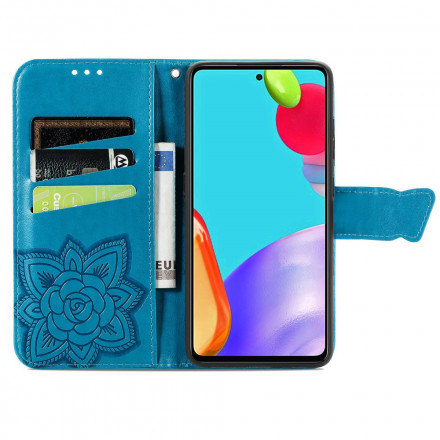 Funda de media mariposa para Samsung Galaxy A52 4G / A52 5G