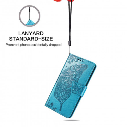 Funda de media mariposa para Samsung Galaxy A52 4G / A52 5G