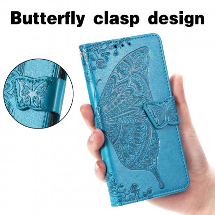 Funda de media mariposa para Samsung Galaxy A52 4G / A52 5G