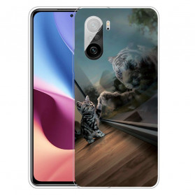 Funda Poco F3 / Xiaomi Mi 11i 5G Anillo metálico de desmontable - Dealy