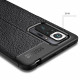 Funda de piel Xiaomi Redmi Note 10 Pro efecto lichi doble línea