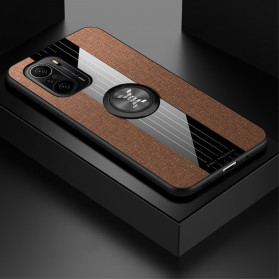 Poco F3 Hybrid and Jeans Texture Shell with Support Ring
