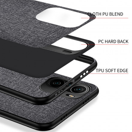 Xiaomi Poco F3 Funda Fabric Texture