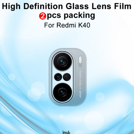 IMAK Poco F3 Protección de lente de cristal templado