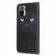Xiaomi Redmi Note 10 / Note 10s Funda negra con colgante de ojo de gato