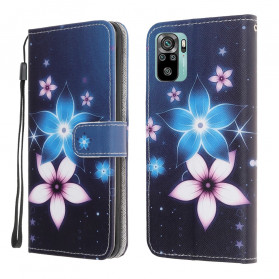 Xiaomi Redmi Note 10 / Note 10S Lanyard Flower Funda