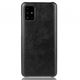 Samsung Galaxy A71 5G Funda de piel efecto lichi