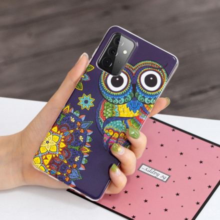 Funda fluorescente para el Samsung Galaxy A72 4G / A72 5G Owl