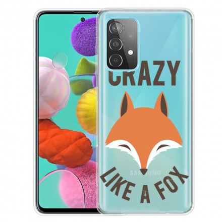 Samsung Galaxy A32 4G Funda Fox / Crazy Like a Fox