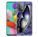 Samsung Galaxy A32 4G Butterfly Funda Royal