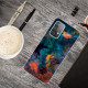 Funda Samsung Galaxy A32 4G Nubes de colores