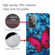 Funda flexible de mariposas para el Samsung Galaxy A32 4G