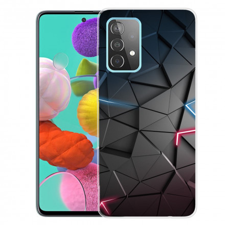 Funda de geometría flexible para el Samsung Galaxy A32 4G