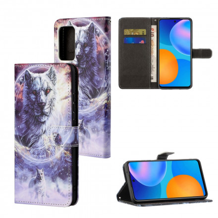 Funda Samsung Galaxy A32 4G Winter Wolf con colgante