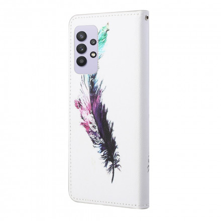 Funda con colgante para el Samsung Galaxy A32 4G