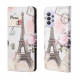 Samsung Galaxy A32 4G Funda Retro Torre Eiffel