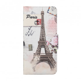 Samsung Galaxy A32 4G Funda Retro Torre Eiffel