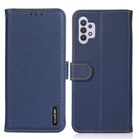 Samsung Galaxy A32 4G Funda de cuero Litchi KHAZNEH