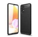 Funda de fibra de carbono cepillada para Samsung Galaxy A32 4G