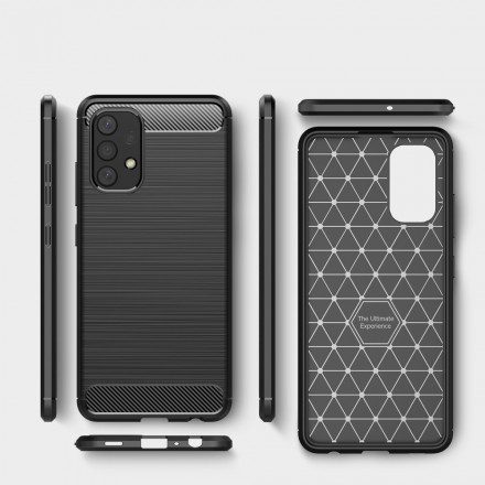 Funda de fibra de carbono cepillada para Samsung Galaxy A32 4G
