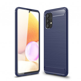 Funda de fibra de carbono cepillada para Samsung Galaxy A32 4G